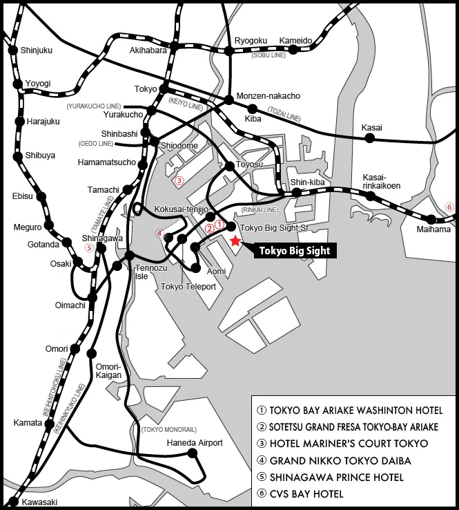 hotel map